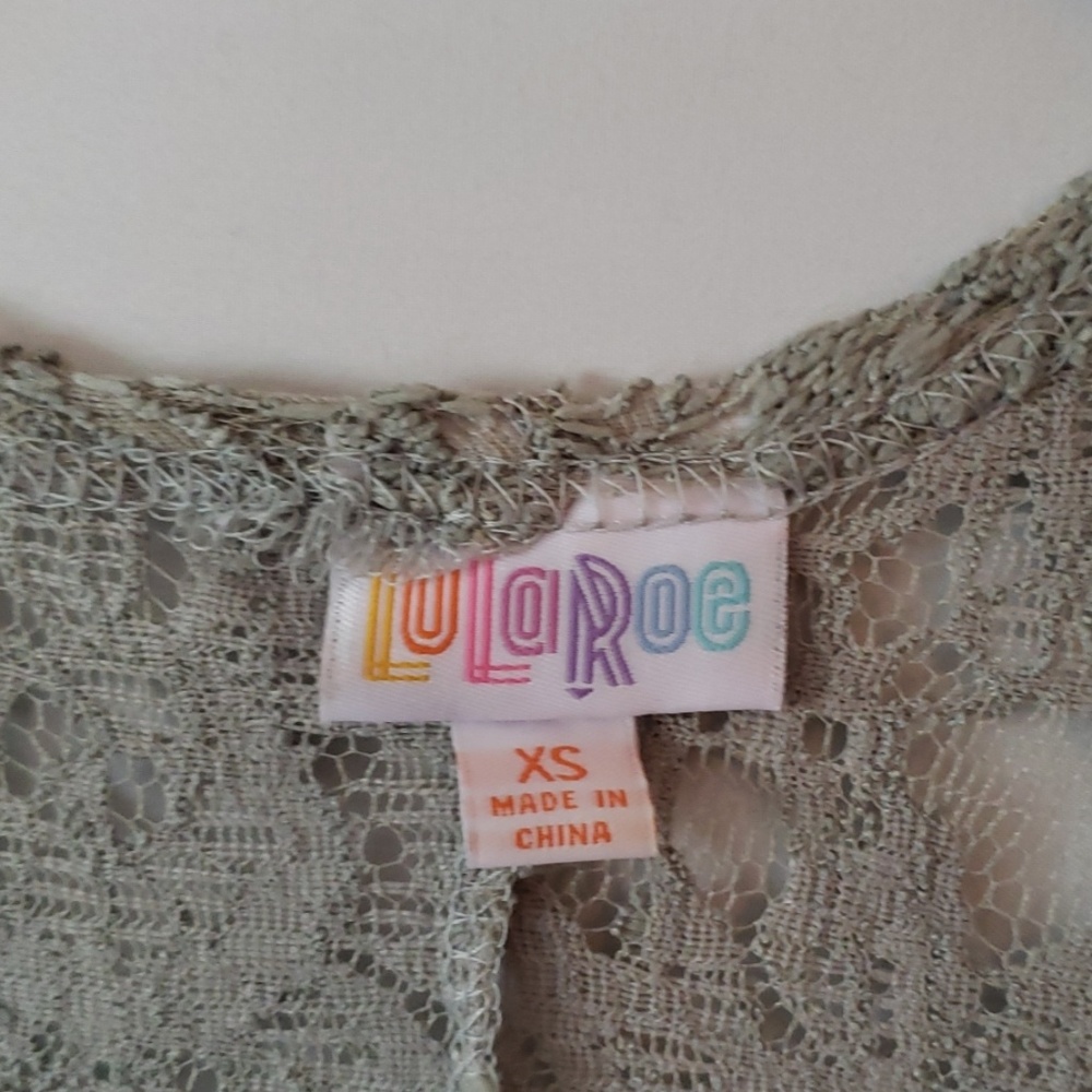 LuLaRoe JOY long vest - Picture 2 of 7